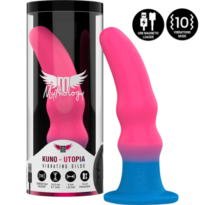 MYTHOLOGY KUNO UTOPIA DILDO M - VIBRATORE WATCHME TECNOLOGIA WIRELESS COMPATIBILE 