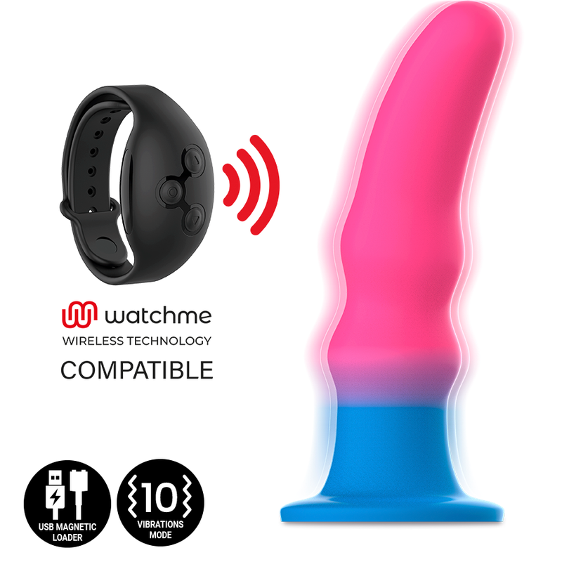 MYTHOLOGY KUNO UTOPIA DILDO M - VIBRATORE WATCHME TECNOLOGIA WIRELESS COMPATIBILE  