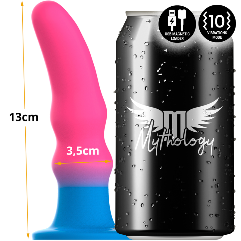 MYTHOLOGY  DILDO S - VIBRATORE WATCHME COMPATIBILE CON TECNOLOGIA WIRELESS  