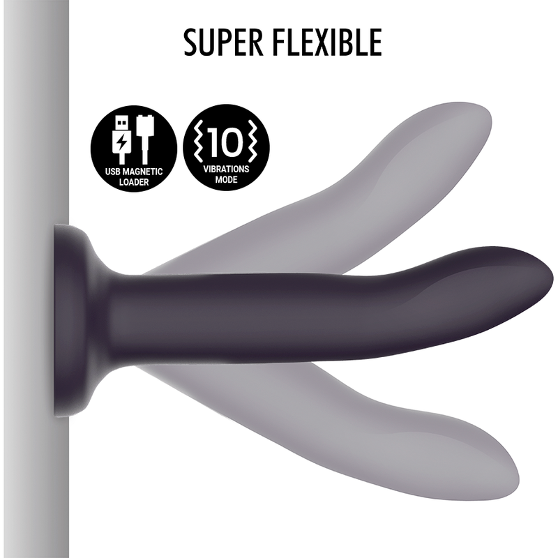 MYTHOLOGY DUMAN MYSTIC DILDO M - VIBRATORE WATCHME TECNOLOGIA WIRELESS COMPATIBILE  