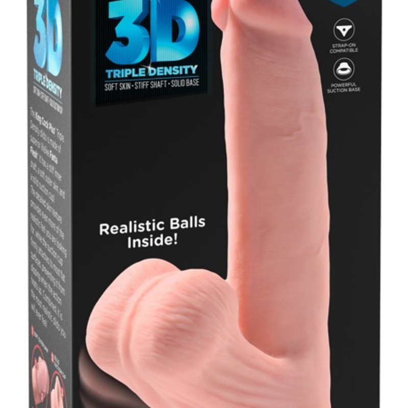 Dildo King Cock tripla densità 20,3 cm