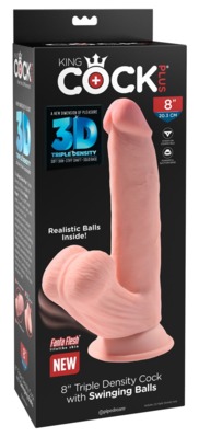 Dildo King Cock tripla densità 20,3 cm 