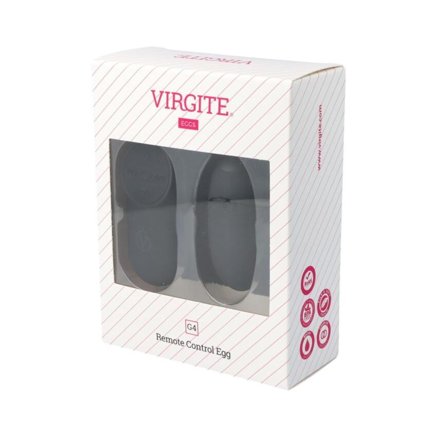 Virgite - Ovulo Ricaricabile con Controllo Remoto G4 - Nero  