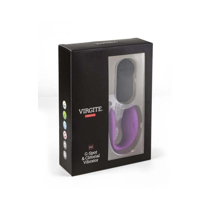 Virgite - Vibratore di Coppia Ricaricabile E12 - Viola