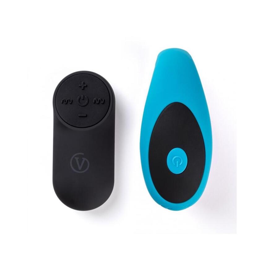 Virgite - Vibratore di Coppia Ricaricabile E12 - Blu  