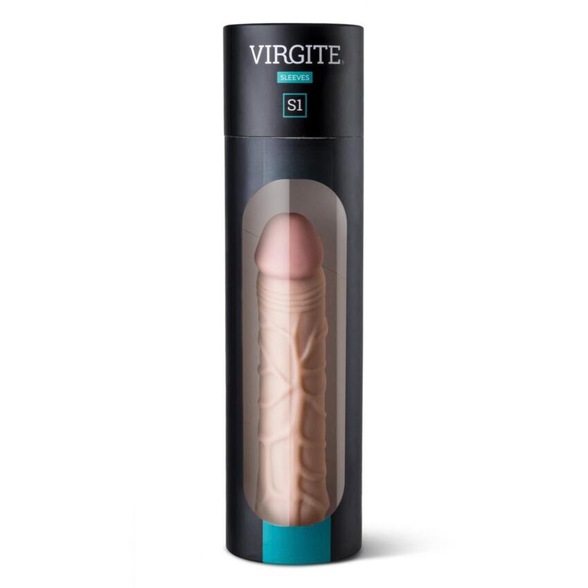 Virgite - Guaina Pene Realistica S1 - 6,5  - Color Carne  