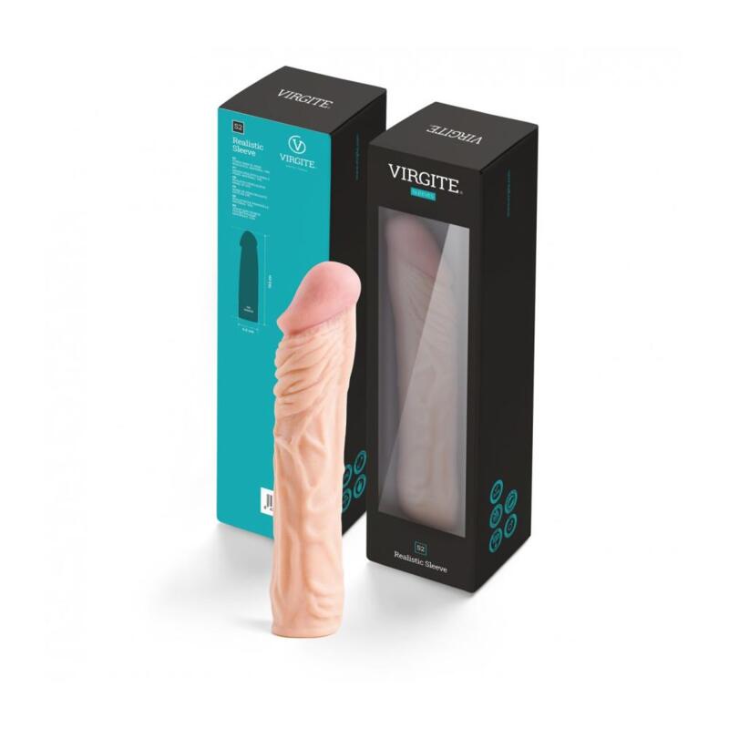 Virgite - Guaina Pene Realistica S2 - 7,5" - Color Carne