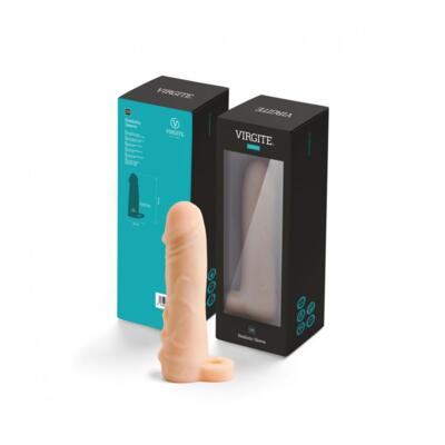 Virgite - Guaina Pene Realistica S9 - 6,5  - Color Carne 