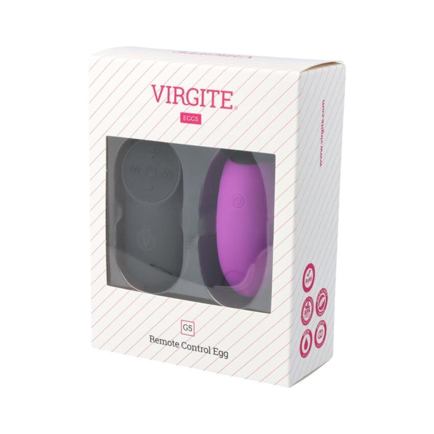 Virgite - Ovulo Ricaricabile con Controllo Remoto G5 - Viola  