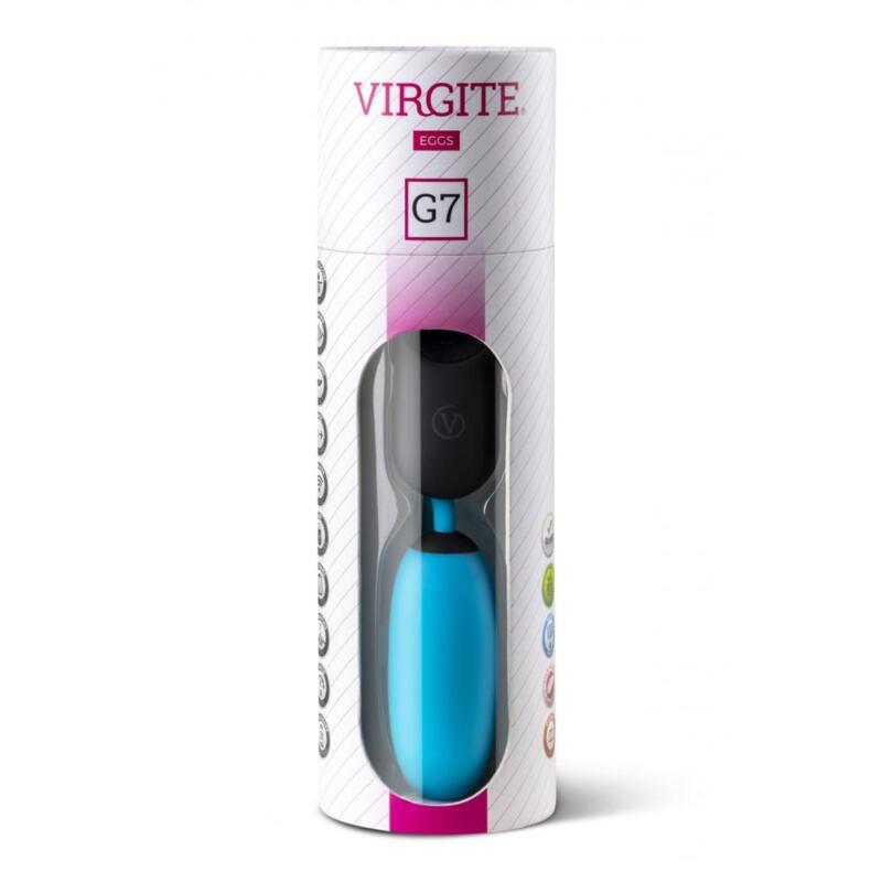 Virgite - Ovulo Ricaricabile con Controllo Remoto G7 - Blu