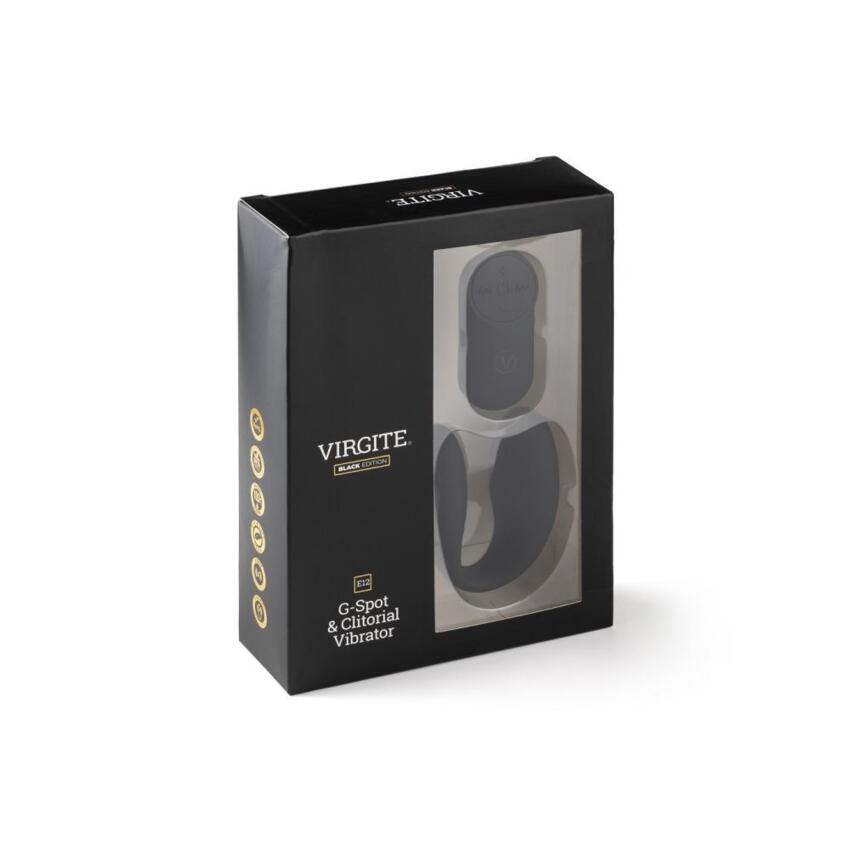 Virgite - Vibratore di Coppia Ricaricabile E12 - Black Edition  