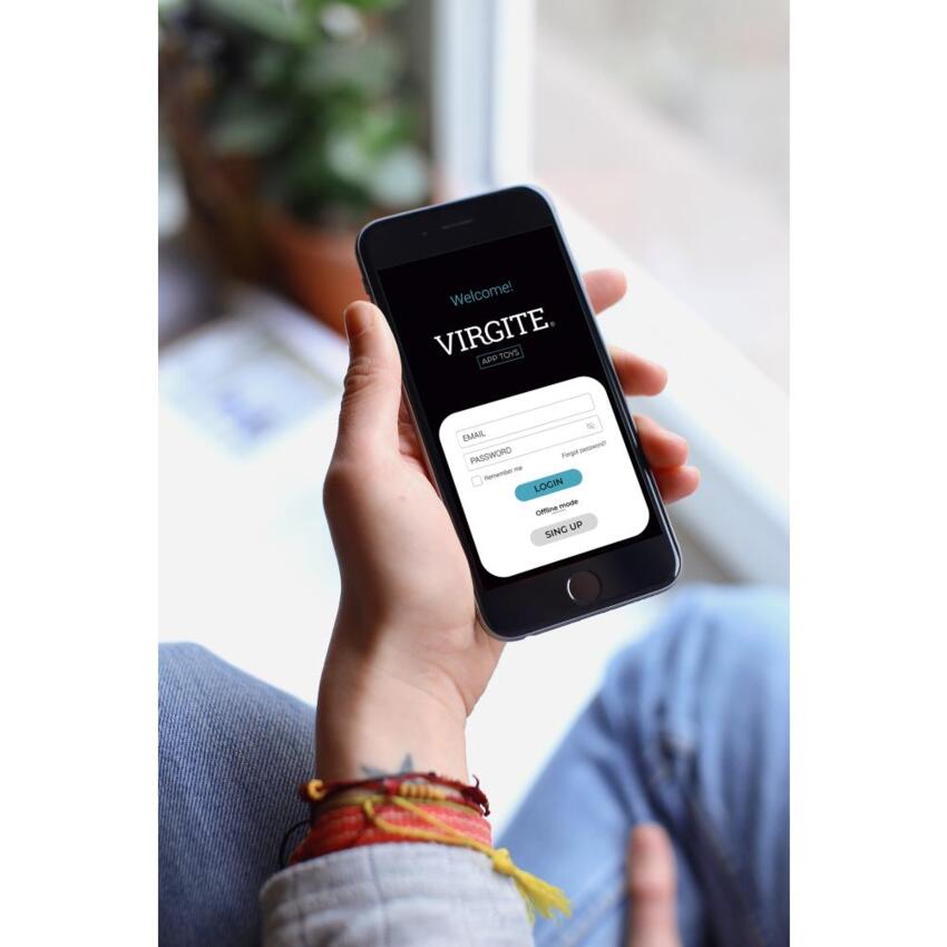 Virgite - App Control Ovulo Vibrante A3 con App - Rosa  