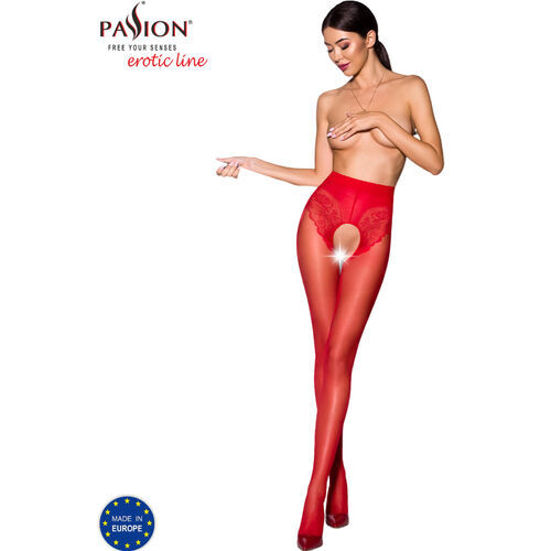 PASSION - TIOPEN 006 MEDIAS ROJO 1/2 30 DEN  