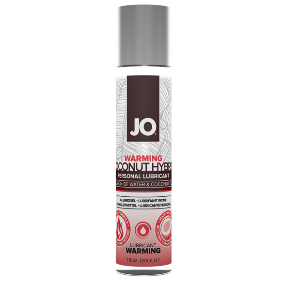 SYSTEM JO - LUBRIFICANTE IBRIDO AL COCCO RISCALDANTE 30 ML  