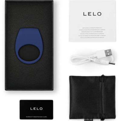 LELO - ANELLO VIBRATORE BLU TOR 3 