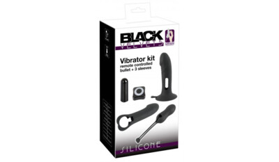 Black Velvet Vibrator Kit 