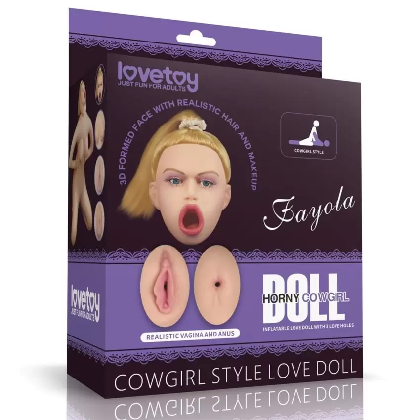 Cowgirl Style Love Doll Flesh  