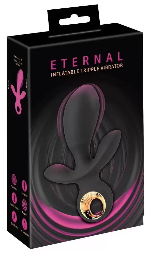 Inflatable Triple Vibrator  