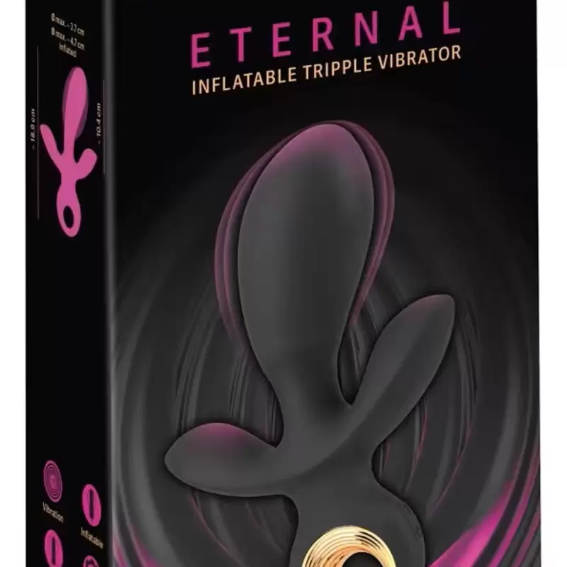 Inflatable Triple Vibrator