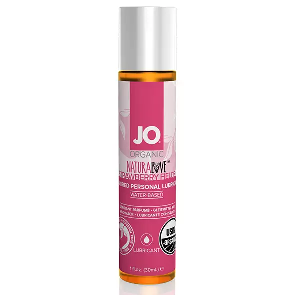 SYSTEM JO - LUBRIFICANTE ORGANICO NATURALOVE FRAGOLA 30 ML  