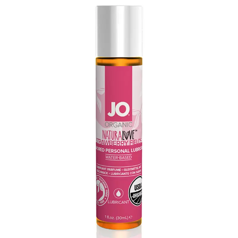 SYSTEM JO - LUBRIFICANTE ORGANICO NATURALOVE FRAGOLA 30 ML