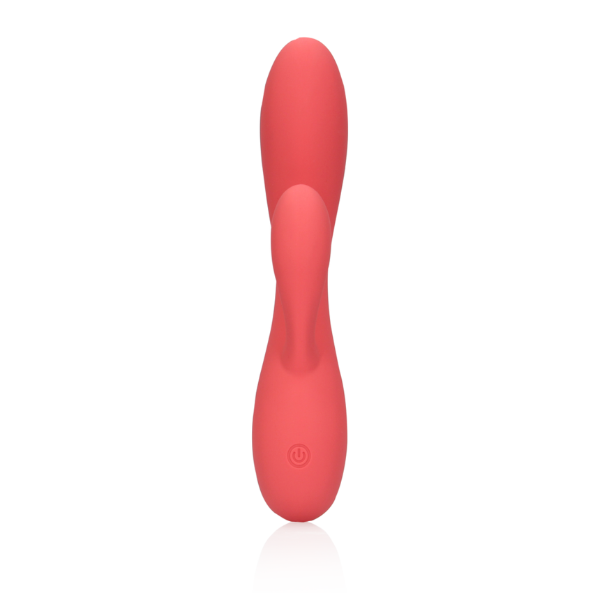 Smooth Ultra Soft Silicone Rabbit Vibrator - Astro Dust  