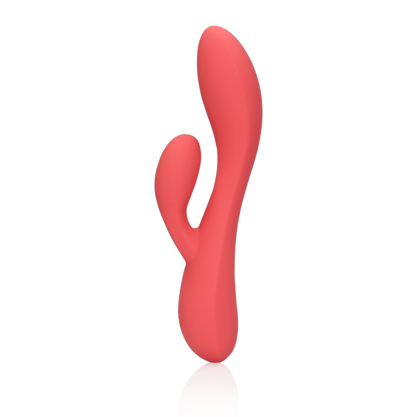 Smooth Ultra Soft Silicone Rabbit Vibrator - Astro Dust  