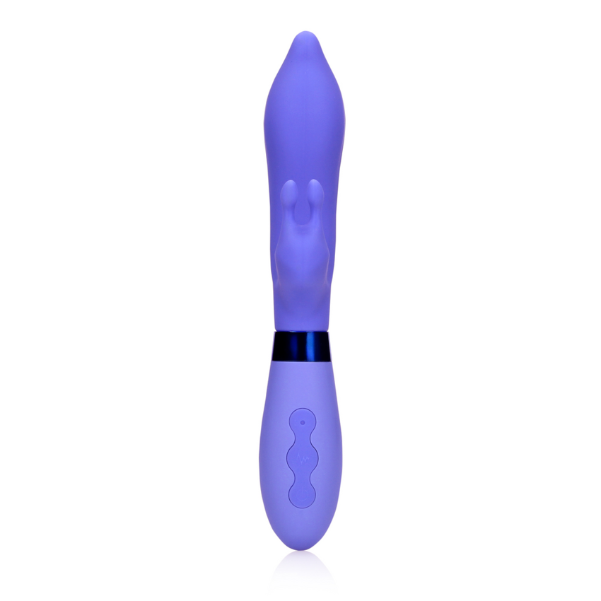 Rabbit Vibrator Silicone Pointed  - Protanopia  