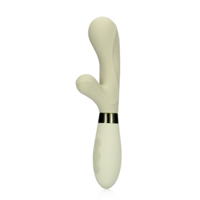 Rabbit Vibrator Silicone  - Misty Green