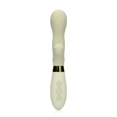 Rabbit Vibrator Silicone  - Misty Green 