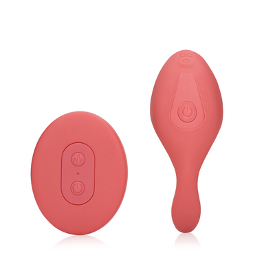 Panty Vibrator with Remote Control - Brighto Red  