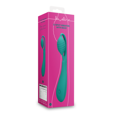 G-Spot Vibrator with Bead - Blue Grass 