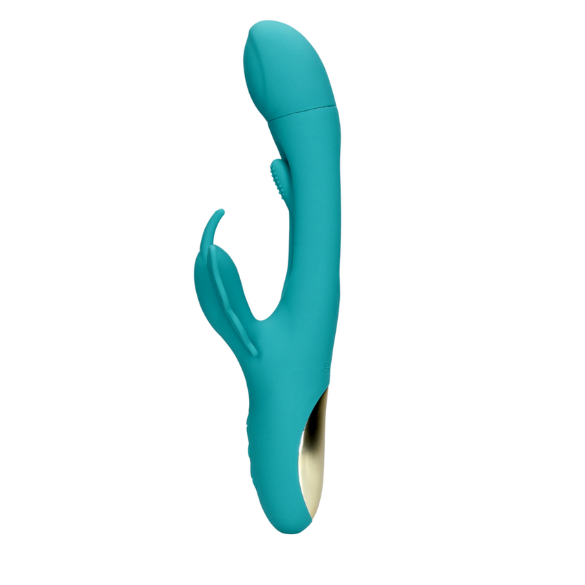  G-Spot Butterfly Vibrator - Peacock Blue  