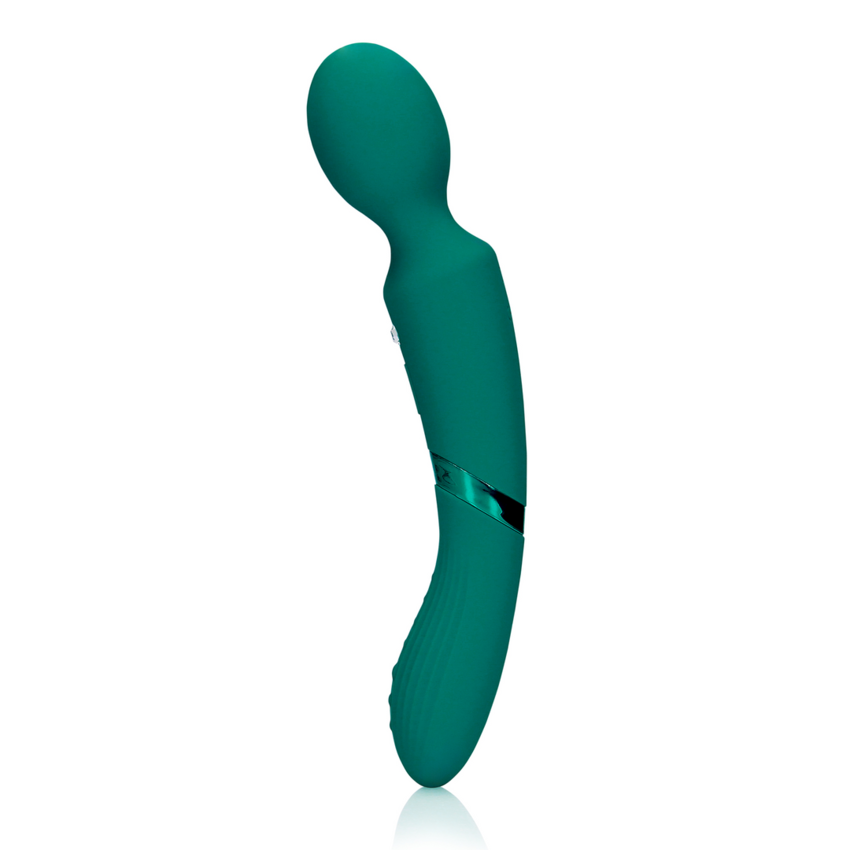 Double-Sided Vibrating Wand - Green Gable  