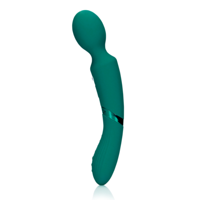 Double-Sided Vibrating Wand - Green Gable 