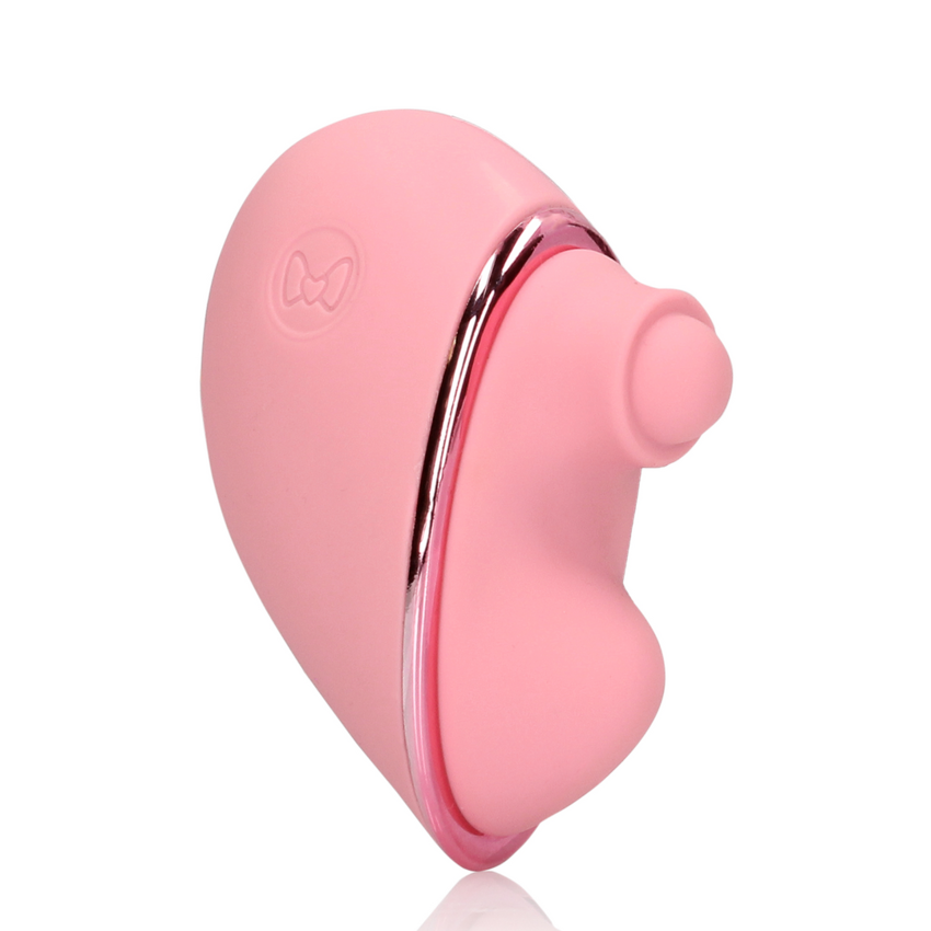 Tapping Heart Vibrator - Pink Arabesque  