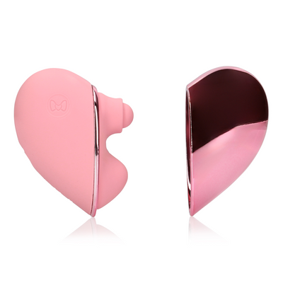 Tapping Heart Vibrator - Pink Arabesque  