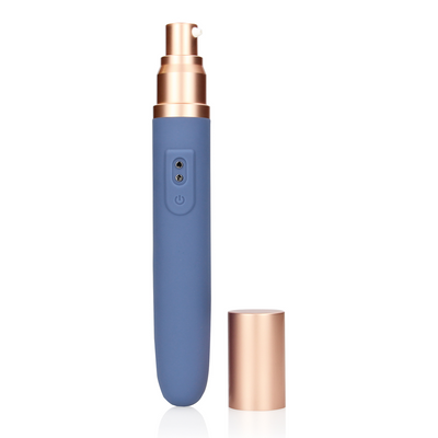 Travel Vibrator con dispenser per lubrificante - Blue Horizon  