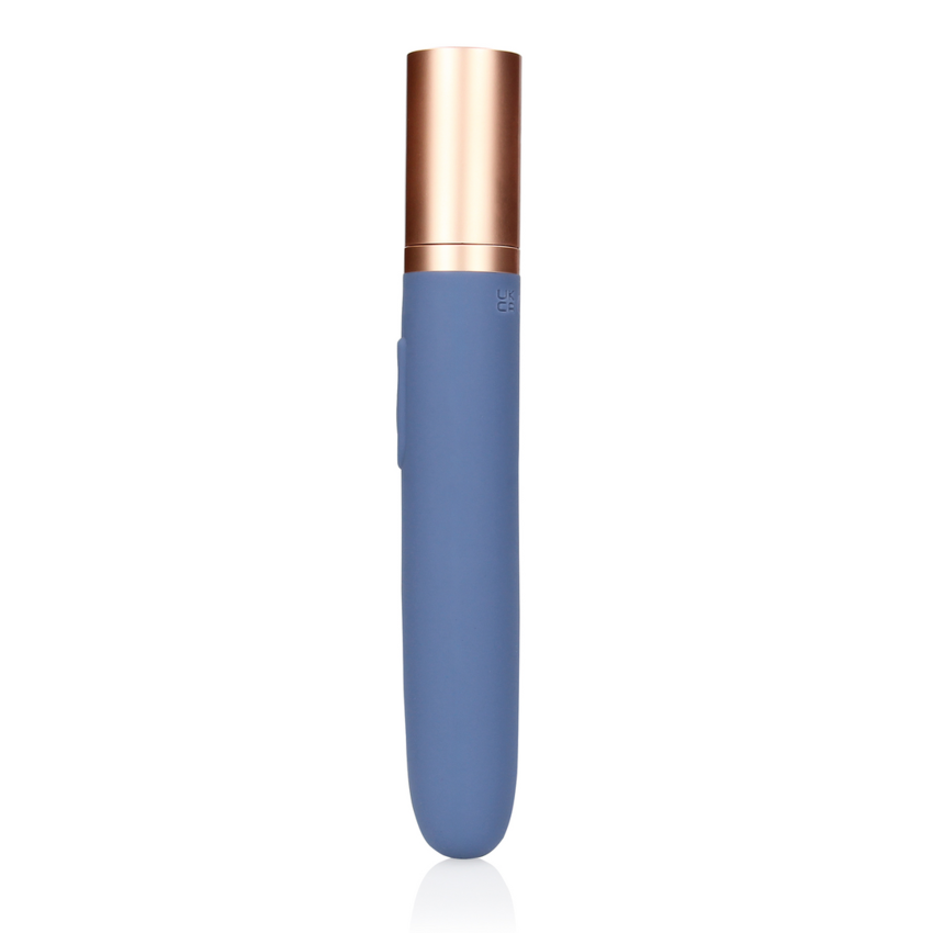 Travel Vibrator con dispenser per lubrificante - Blue Horizon  