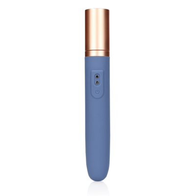 Travel Vibrator con dispenser per lubrificante - Blue Horizon 