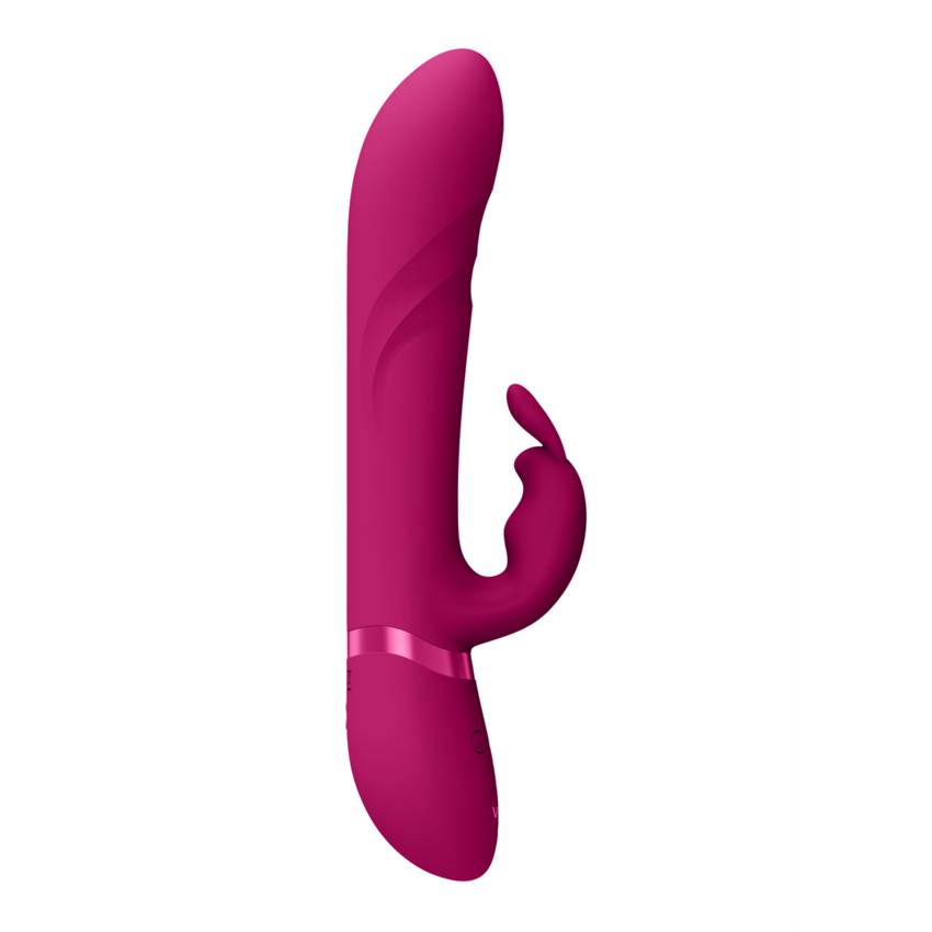 Nari - Perline Vibranti e Rotanti, G-Spot Rabbit - Rosa  