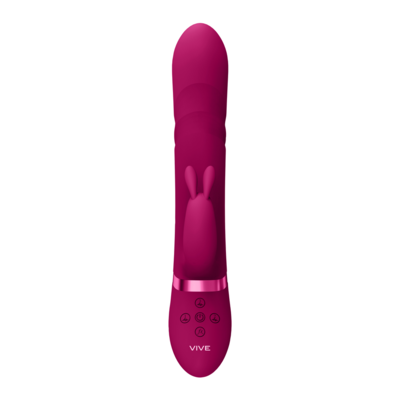 Nari - Perline Vibranti e Rotanti, G-Spot Rabbit - Rosa 