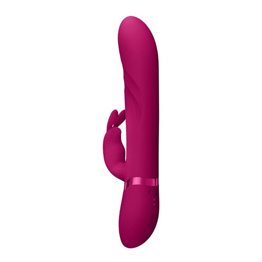 Nari - Perline Vibranti e Rotanti, G-Spot Rabbit - Rosa  