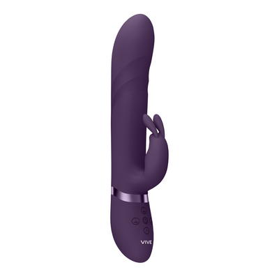 Nari - Perline Vibranti e Rotanti, G-Spot Rabbit - Viola  