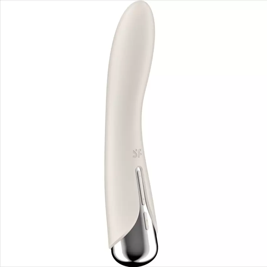 SATISFYER - VIBRATORE ROTATORE SPINNING VIBE 1 G-SPOT BEIGE  