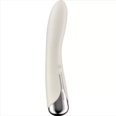 SATISFYER - VIBRATORE ROTATORE SPINNING VIBE 1 G-SPOT BEIGE 