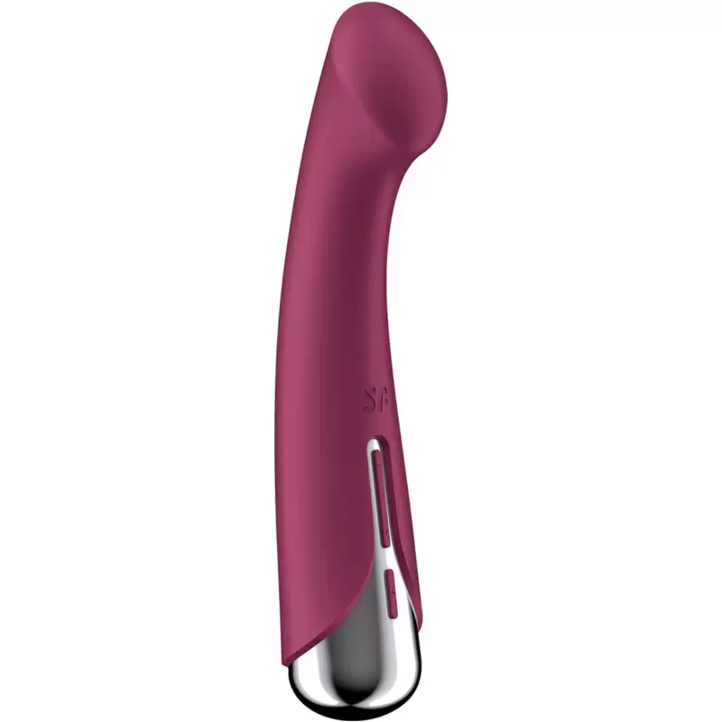 SATISFYER - VIBRATORE ROTATORE SPINNING G-SPORT 1 ROSSO  