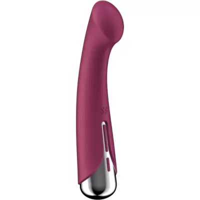 SATISFYER - VIBRATORE ROTATORE SPINNING G-SPORT 1 ROSSO 