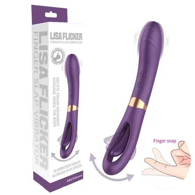 LISA FLICKER Doppio vibratore con linguetta  