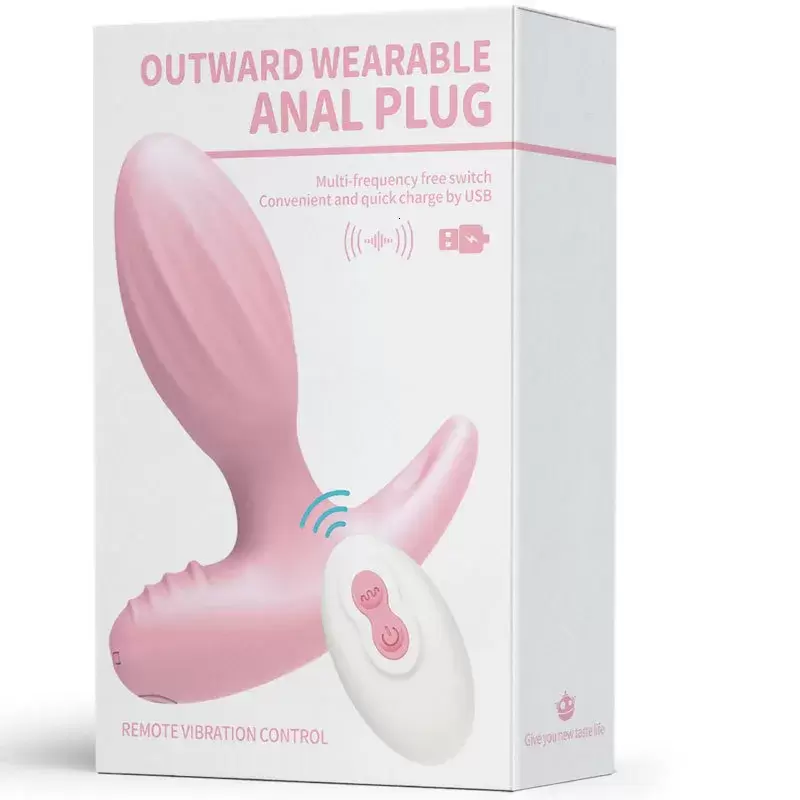 Anal plug vibrante con controllo remoto  